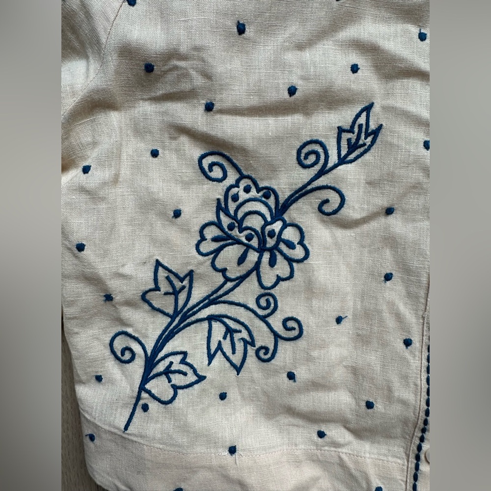 Excellent condition Sézane x Lucia Vergara Chemise Maellie Size 34 - Picture 6 of 10